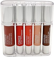 Духи, Парфюмерия, косметика Набор - Clinique Chubby Stick Set (shadow/2x3g + lip/balm/2x3g + blusher/6g + pouch)