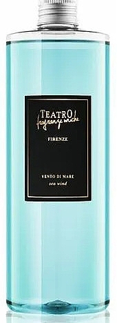 Наповнювач для дифузора - Teatro Fragranze Uniche Vento Di Mare Refill (без коробки) — фото N1