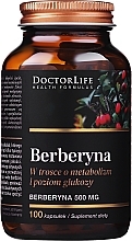 Парфумерія, косметика Харчова добавка "Берберин", 500 мг - Doctor Life Berberine 500 mg
