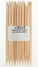 Апельсинові палички для манікюру, 9,5 см - Vizavi Professional — фото N2