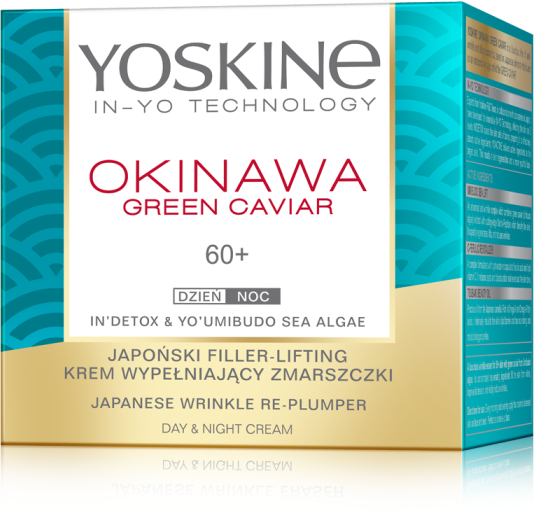 Крем для обличчя - Yoskine Okinava Green Caviar 60+