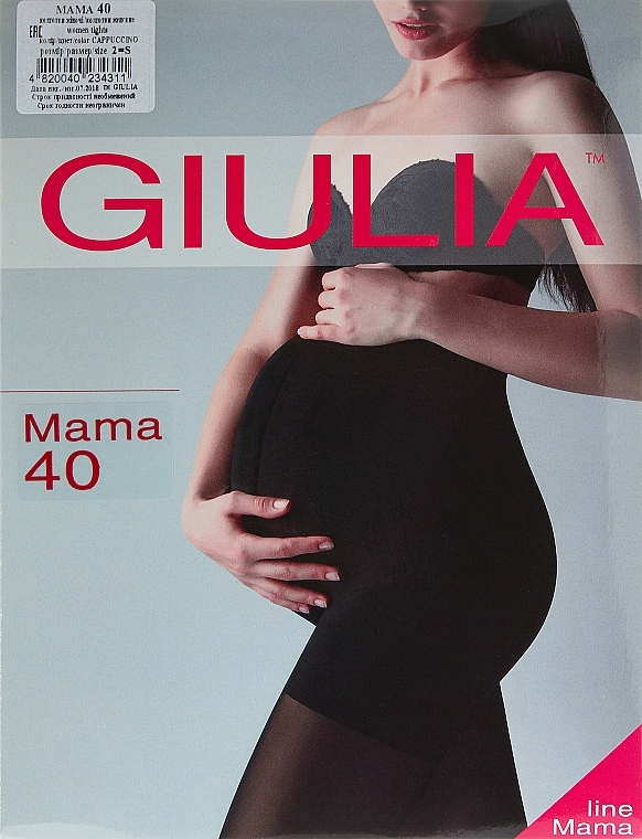 Колготки для женщин "Mama" 40 Den, cappuccino - Giulia