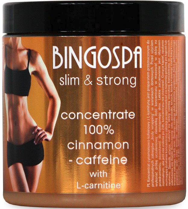 Концентрат кориці та кофеїну, з екстрактом L-карнитину - BingoSpa Slim & Strong Concentrate with L-carnitine