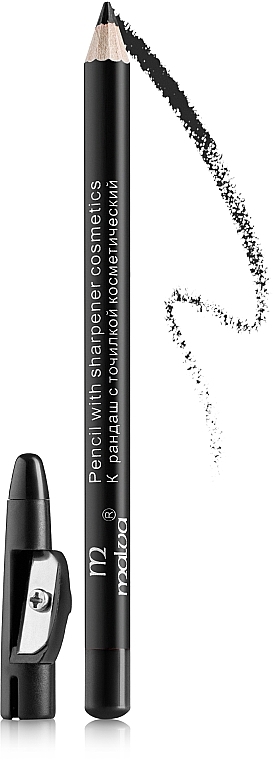 Карандаш для глаз с точилкой - Malva Cosmetics Eye Pencil