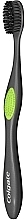 Зубна щітка "Деревне вугілля" 360 багатофункціональна, середньої жорсткості, чорна з зеленим - Colgate 360 — фото N3