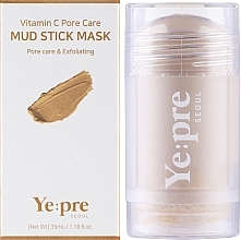 Маска-стик для лица - Yepre Vitamin C Pore Care Mud Stick Mask — фото N2