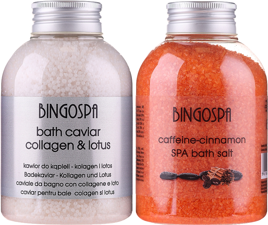 Набор - BingoSpa Bath Salt (b/salt/600g + b/salt/380g) — фото N2