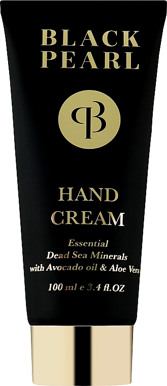 Живильний і зволожувальний крем для рук - Sea Of Spa Black Pearl Hand Cream Essential Dead Sea Minerals — фото N1