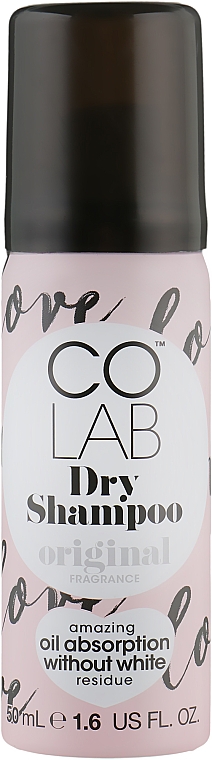 Сухой шампунь для волос с ароматом бергамота и розы - Colab Original Dry Shampoo — фото N1
