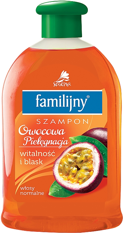 Шампунь для нормального волосся - Pollena Savona Familijny Fruity Care Shampoo Vitality & Shine — фото N1