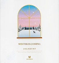 Набір - Mizon Winter Is Coming Collagen Set (eye/cr/10ml + eye/patch/60pcs) — фото N1