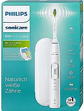 Электрическая звуковая зубная щетка HX6877/28 - Philips Sonicare Protective Clean 6100 HX6877/28 — фото N2