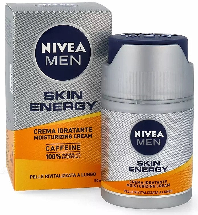 Увлажняющий крем для лица - NIVEA MEN Skin Energy Moisturizing Cream — фото N1