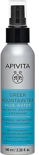 Антиоксидантная и освежающая вода для лица "Греческий горный чай" - Apivita Greek Mountain Tea Face Water