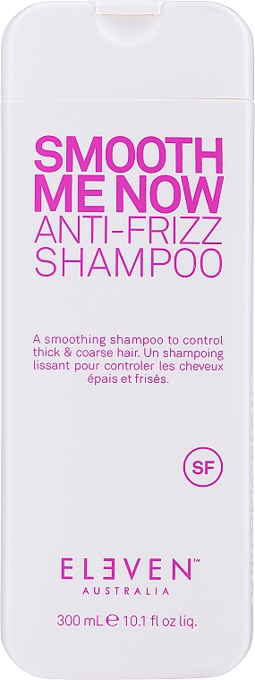 Шампунь для неслухняного й кучерявого волосся - Eleven Australia Smooth Me Now Anti-Frizz Shampoo — фото N4