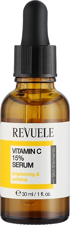 УЦЕНКА Осветляющая сыворотка для лица с витамином C - Revuele Vitamin C 15% Serum * — фото N1