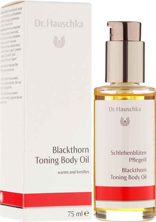 Масло для тела «Цветок тёрна» - Dr.Hauschka Blackthorn Toning Body Oil — фото N1