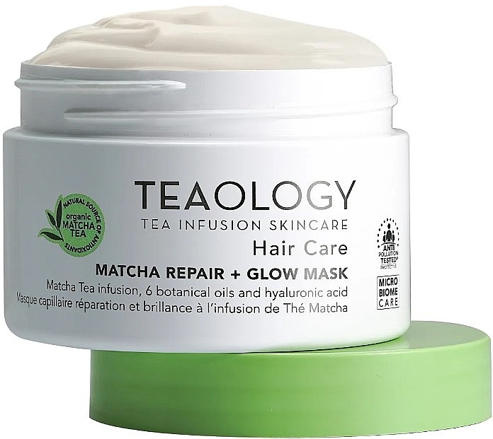 Відновлювальна маска для волосся - Teaology Matcha Hair Repair Mask — фото N1