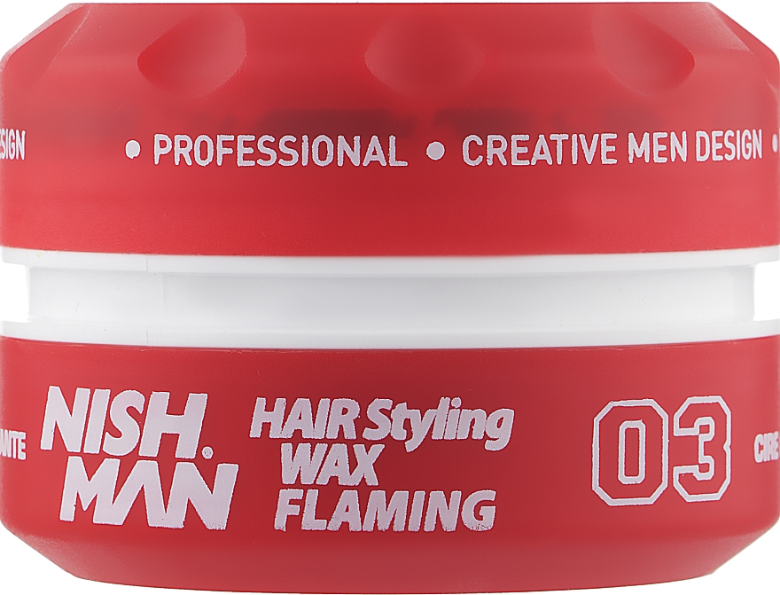 Віск для стилізації волосся - Nishman Hair Styling Wax 03 Flaming — фото N1