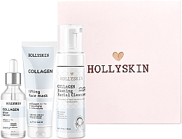 Набір - Hollyskin Collagen Intensive Care (mask/100ml + foam/150ml + ser/50ml) — фото N2