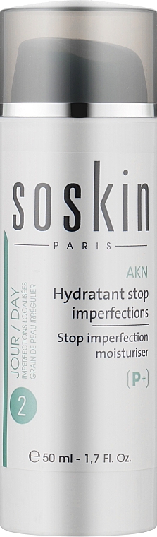 Увлажняющий крем для проблемной кожи лица - Soskin Akn Stop Imperfection Moisturiser