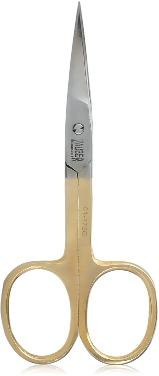 Ножницы ногтевые золотые, 01-172G - Zauber — фото N1