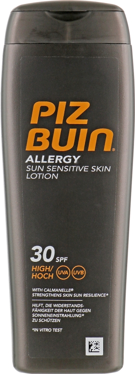 Сонцезахисний лосьйон для тіла - Piz Buin Allergy Sun Sensitive Skin Lotion SPF30 — фото N1