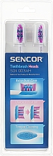 Парфумерія, косметика Насадка для електричної зубної щітки SOX003WH, 4 шт - Sencor