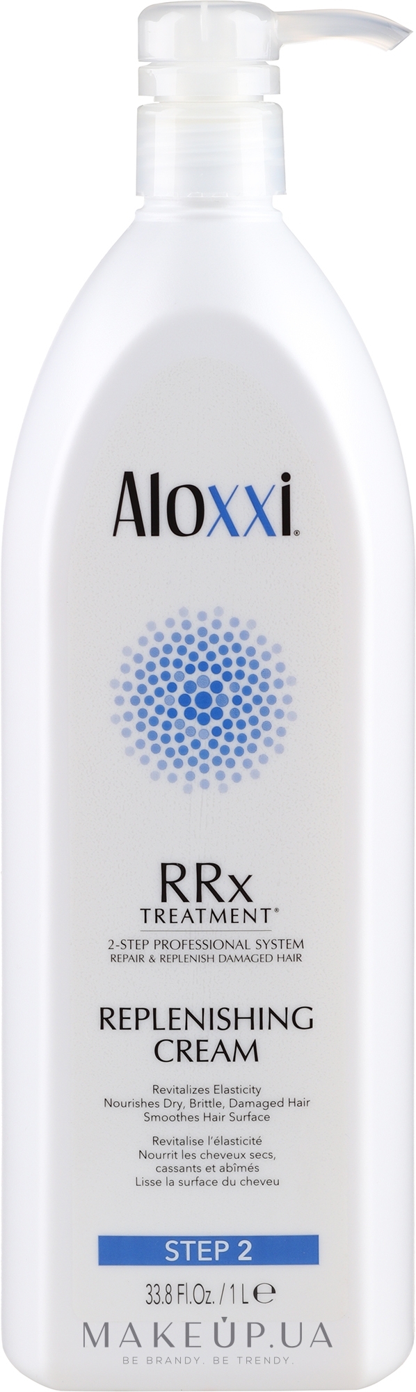 Відновлювальний крем для волосся - Aloxxi Rrx Treatment Replenishing Cream — фото 1000ml