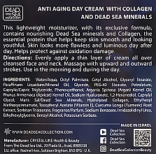 Дневной крем против старения с коллагеном и минералами Мертвого моря - Dead Sea Collection Anti Aging Formula Collagen Day Cream  — фото N3