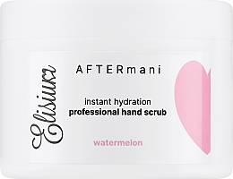 Зволожувальний скраб для рук з ароматом кавуна - Elisium AFTERmani Instant Hydration Professional Hand Scrub Watermelon — фото N1