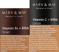 Набор - Mary & May Clean Skin Care Gift Set (f/toner/120ml + f/lot/120ml) — фото N6