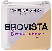 Духи, Парфюмерия, косметика Мыло-фиксатор для укладки бровей - Vivienne Sabo Brovista Brow Soap