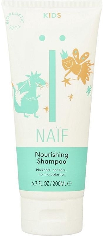 Детский шампунь для легкого расчесывания волос - Naif Kids Nourishing Shampoo — фото N1