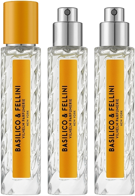 Vilhelm Parfumerie Basilico & Fellini - Набір (edp/3x10ml) — фото N2