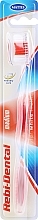 Духи, Парфюмерия, косметика Зубная щетка Rebi-Dental M08, средней жесткости, красная - Mattes Rebi-Dental Medium Tothbrush