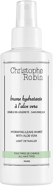 Спрей для волосся з алое вера - Christophe Robin Hydrating Leave-In Mist with Aloe Vera — фото N1