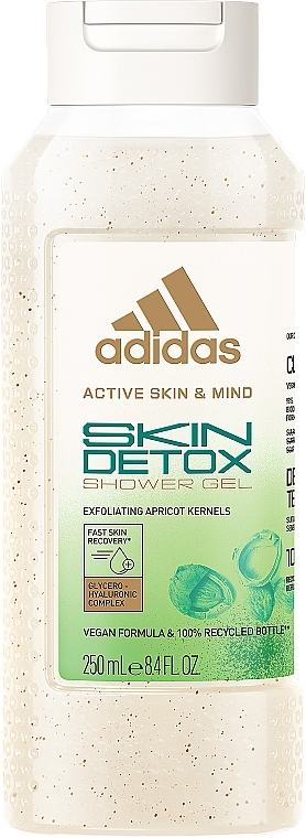 Гель для душу - Adidas Active Skin & Mind Skin Detox Shower Gel — фото N1