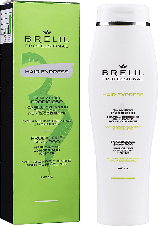 Шампунь для прискорення росту волосся - Brelil Professional Brelil Shampoo Prodigioso — фото N1