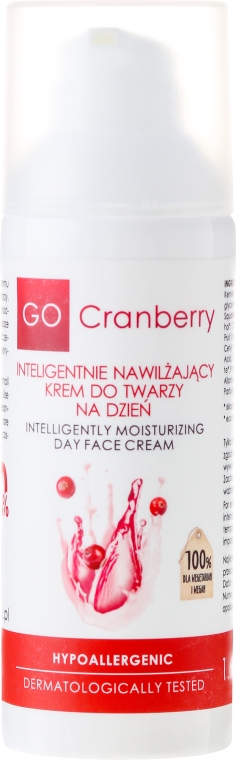 Денний зволожувальний крем для обличчя - GoCranberry Day Face Cream — фото N2