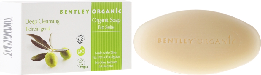 Мыло "Глубокой очистки" - Bentley Organic Body Care Deep Cleansing Soap Bar — фото N1