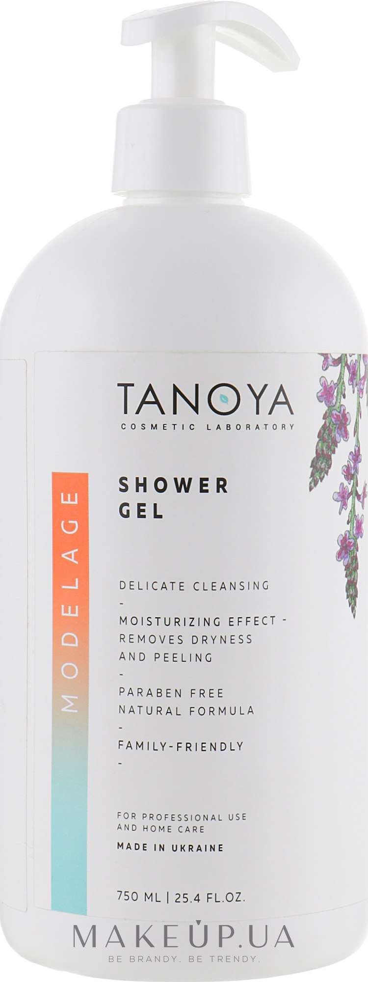 Гель-душ для тіла "Еко" з ароматом вербени - Tanoya — фото 750ml
