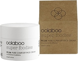 Крем для обличчя "Чистий комфорт" - Oolaboo Super Foodies Pure Comfort Face Cream — фото N1
