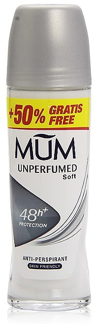 Антиперспірант кульковий "Без запаху" - Mum Unperfumed Roll On Anti-perspirant — фото N2