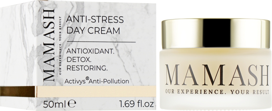 Дневной крем для ревитализации и обновления кожи - Mamash Anti-Stress Day Cream
