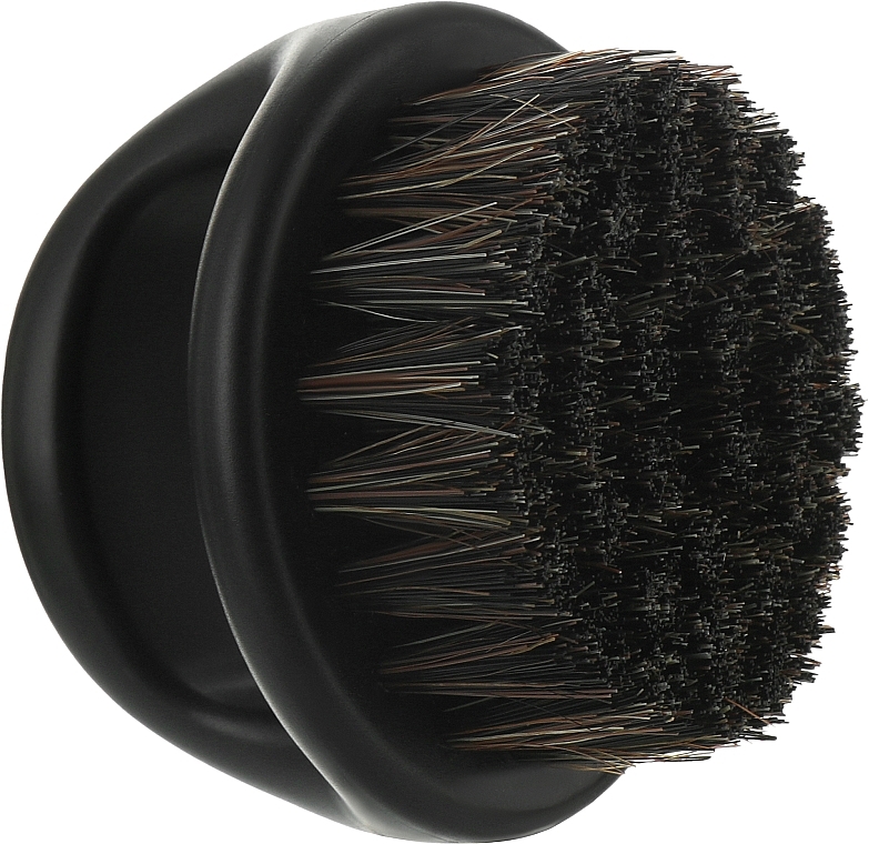 Щетка парикмахерская для бороды 9072, черная - SPL Barber Bro Finger Brush — фото N1
