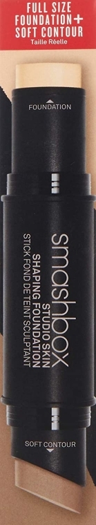 Моделювальний стік для обличчя 2 в 1 - Smashbox Studio Skin Shaping Foundation Stick — фото N2