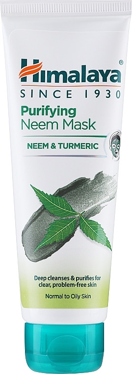 Антибактериальная маска для лица - Himalaya Herbals Neem Mask — фото N1