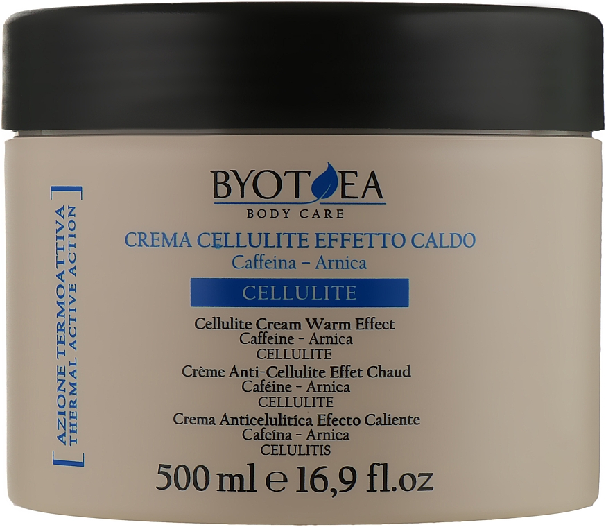 Крем антицеллюлитный, разогревающий - Byothea Anti-cellulite Cream Warming