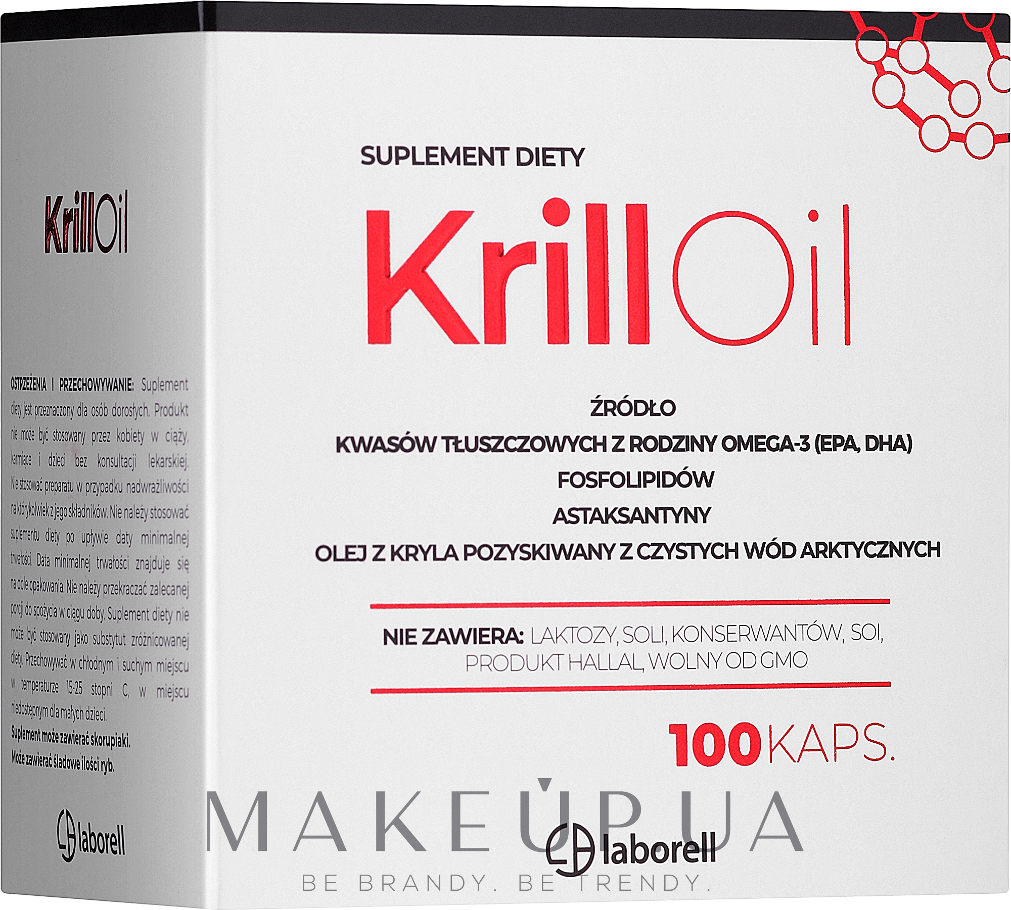 Харчова добавка "KrillOil", у капсулах - Laborell — фото 100шт